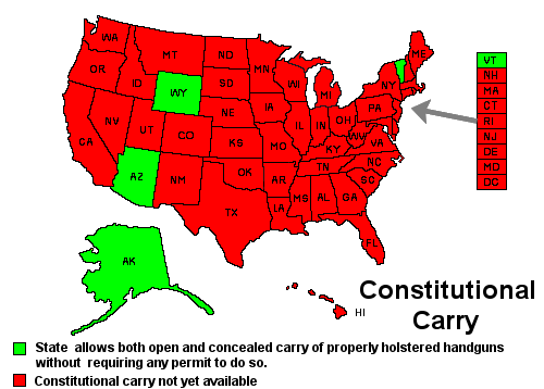 Constitutional Carry Map